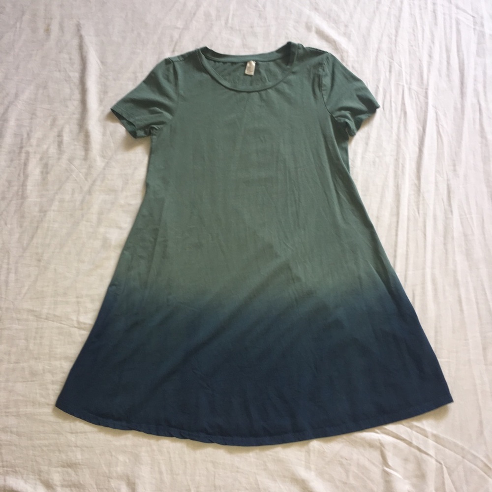 Ombré t-shirt dress